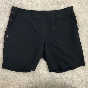 Men’s Manduka Made for Yoga Black Shorts with Built in Briefs - Size XL